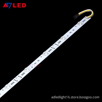 Adled Light customized led backlight rigid strip 3020 smd CCT 24v 160 lens diffuser led light bar
